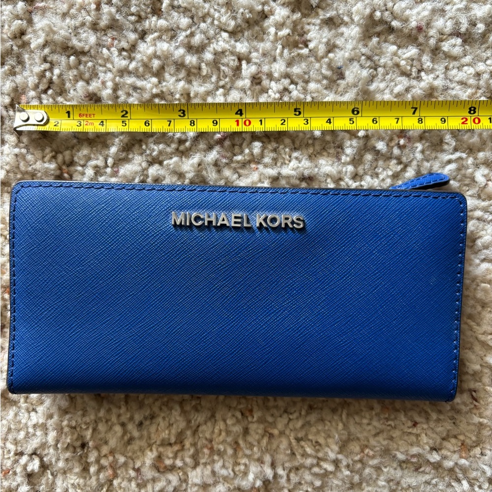 Michael Kors Blue Wallet